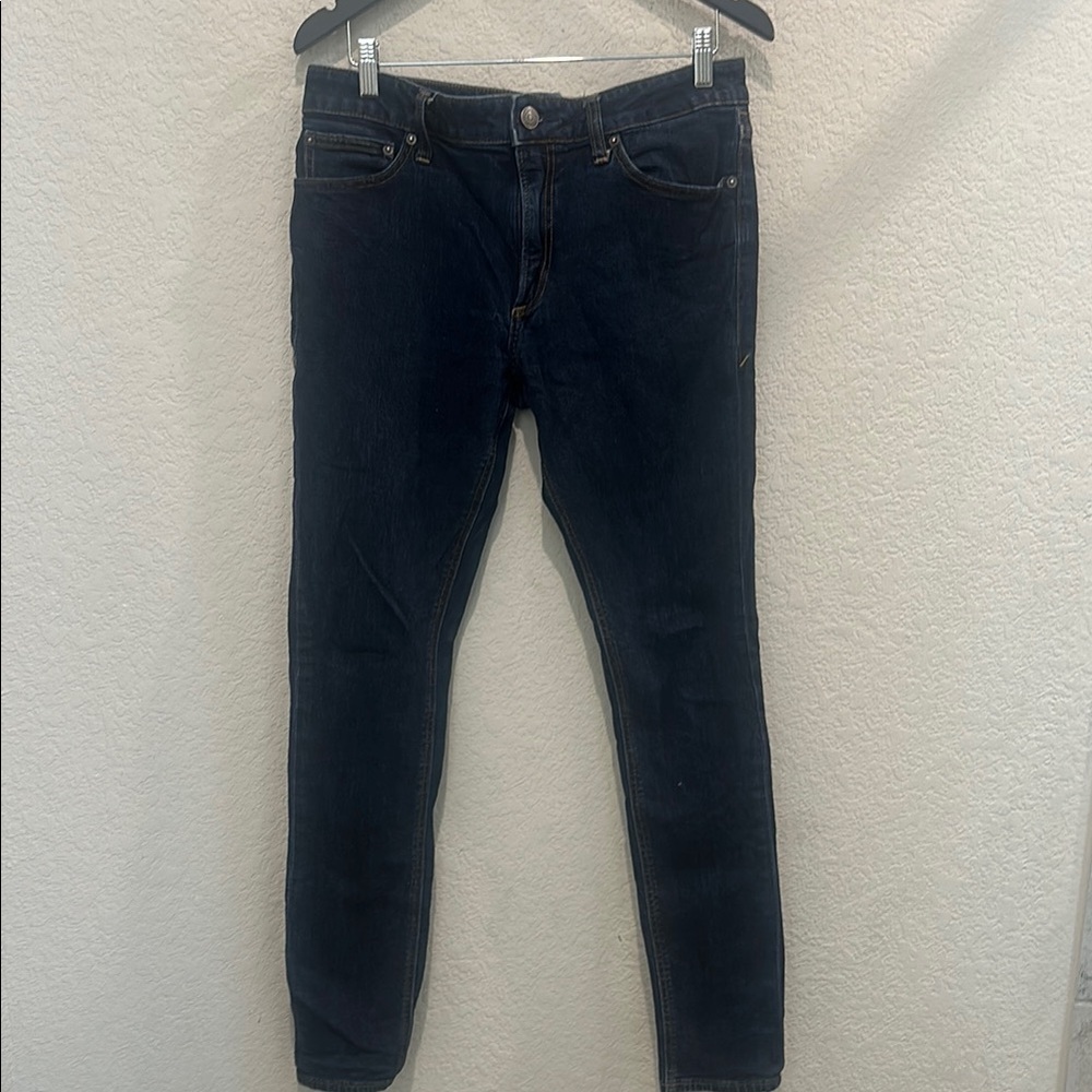 Mens Express Dark Wash Denim Jeans size 34 x 34